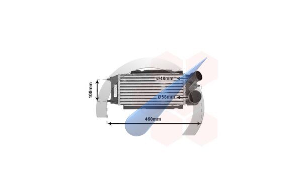 Fiesta 08-13 Intercooler 1.6 TDCi