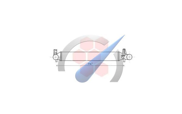 GTI intercooler suitable for Polo 6R 2009-2014