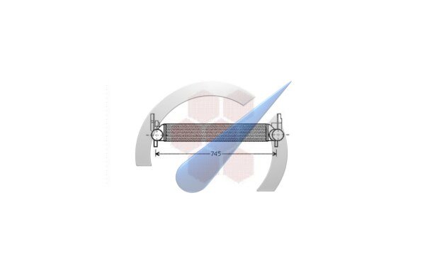 Intercooler suitable for Polo 6R 2009-2014