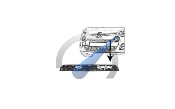 Twingo Grille top