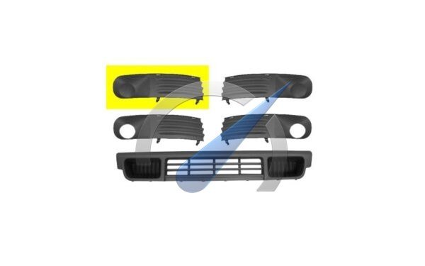 T5 Fog lamp cover right closed