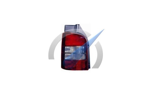 T5 Left rear light without electric part of tailgate smoked