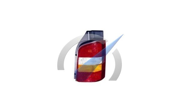 T5 Rear light right without electric part 2 doors orange turn signal