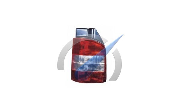 T5 Rear light left without electric part 2 doors smoked