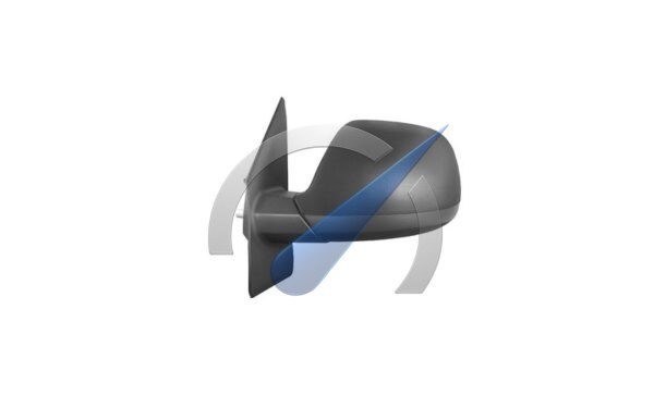T5 Exterior mirror full left manual black