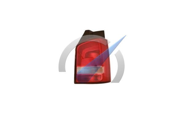T5 Caravelle Multivan Right rear light without tailgate electric part