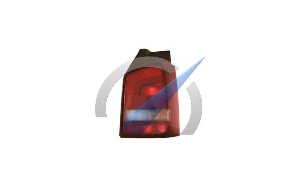 T5 Caravelle Multivan Right rear light without electric part tailgate smoked