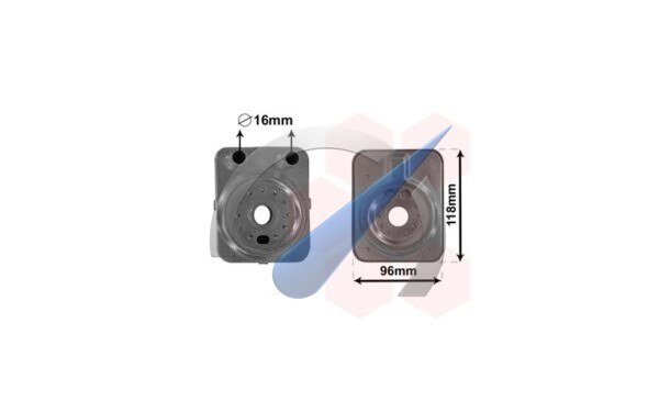 Oil cooler for engine CBDB CBBB suitable for Scirocco