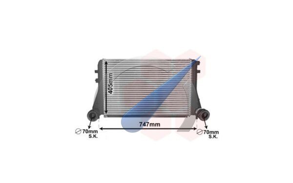 Intercooler suitable for Scirocco up to 11/2010