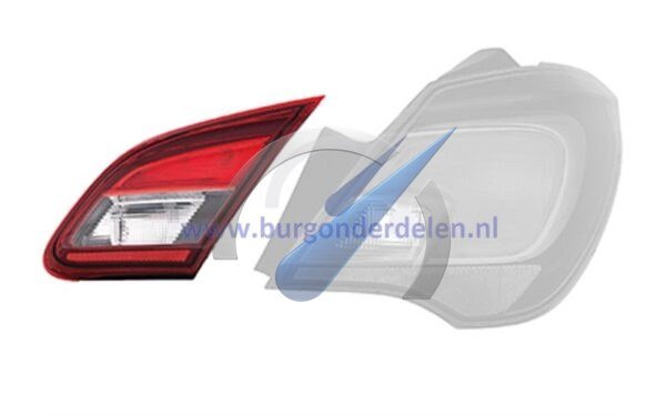 Corsa E Rear light glass inner right 5-door
