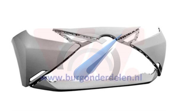 Aygo 2014-2018 Front bumper in primer