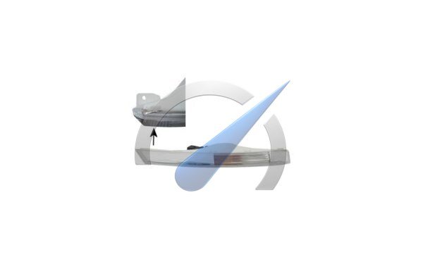 Intermitente blanco izquierdo apto para Passat hasta 2007.