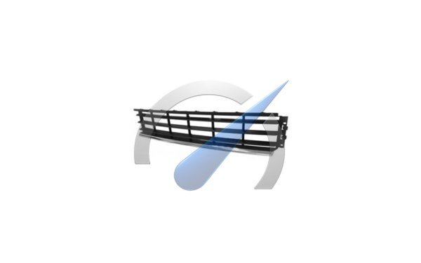 Grille under comfort 1 chrome trim suitable for Passat