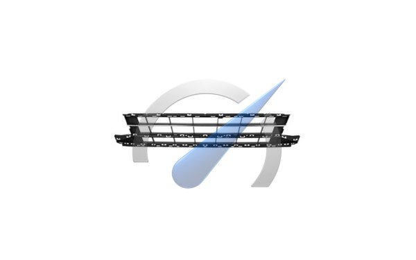 Grill onder high + comfortline met chroom sierlijst geschikt voor Passat