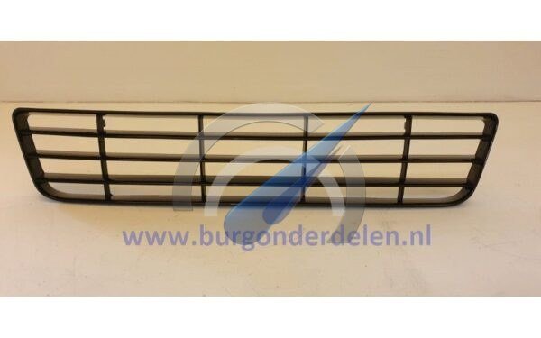 High-gloss black bottom grille suitable for Golf 6 R20 2009-2012