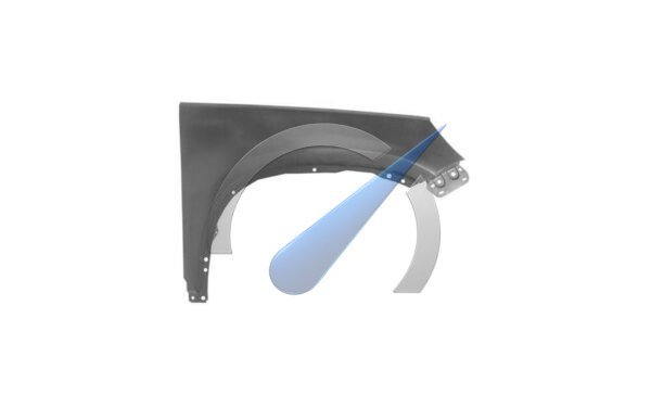 Right front fender suitable for Tiguan