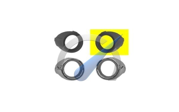 Fiesta 08-13 Fog lamp cover left black