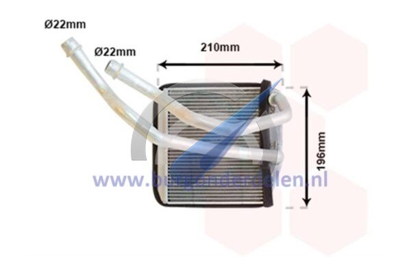 Doblo Radiator kachel