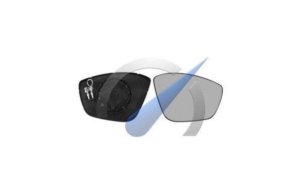 P208 C3 Heated mirror glass right