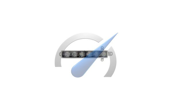 P107 Daglicht led gerookt (tuning)