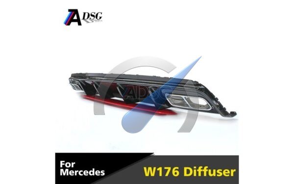 Mercedes W176 diffuser
