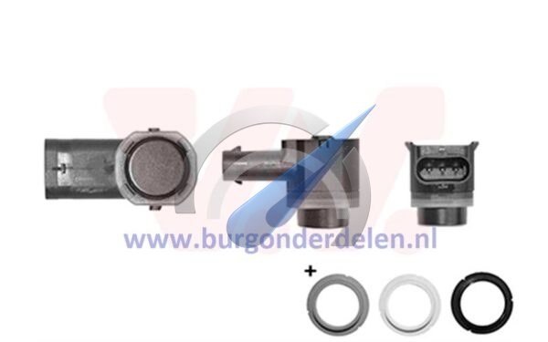 Capteur d'angle d'aide au stationnement Valeo PDC compatible avec Golf 6, A3 et Q3