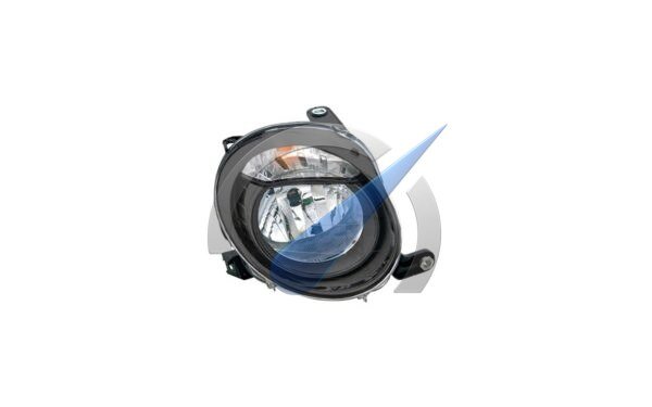 F500 Headlight right black with electric motor