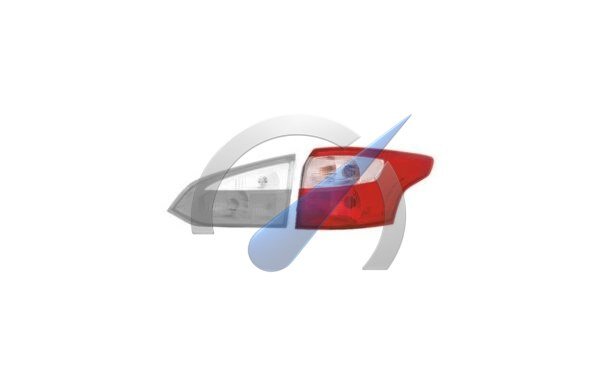 Focus 2011-2014 Rear light right outer Estate