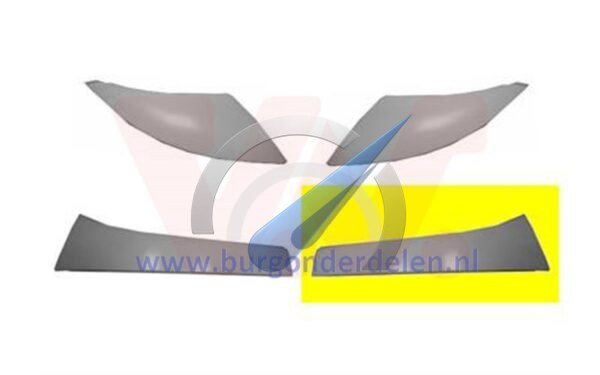 Ducato Headlight trim lower left