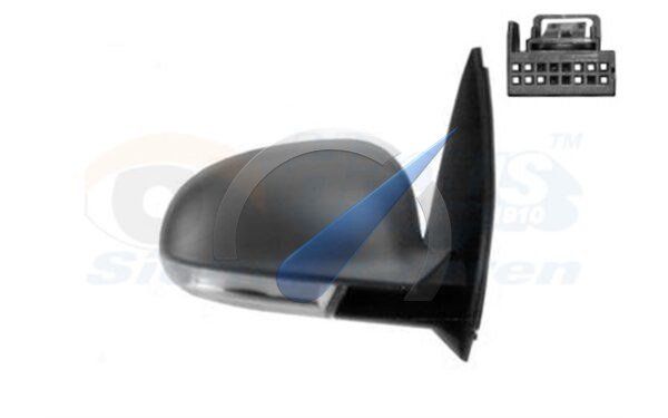 Door mirror electric fully right heated elec. foldable suitable for Golf 5 2003-2009
