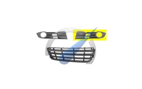 Left open fog light grille suitable for Touran