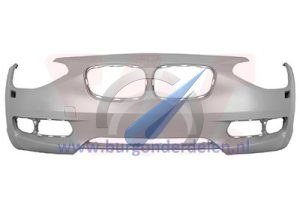 F20/21 Front bumper in primer BASE with headlight washer holes