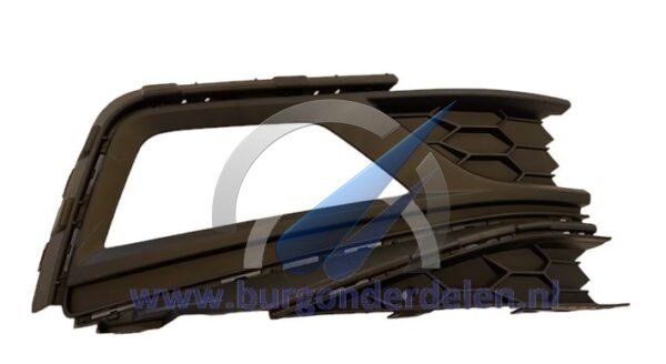 GTI Fog light cover open right matte black suitable for Polo 2G 2017-2021