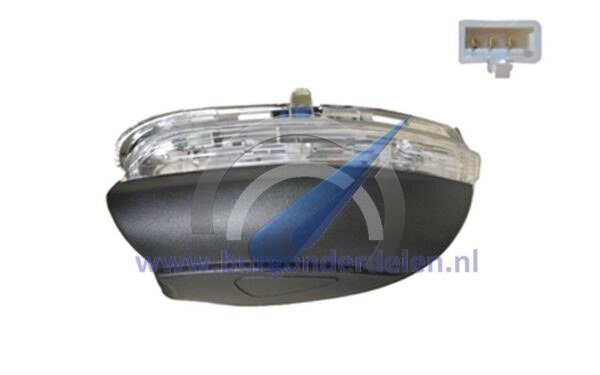 Luz lateral en el espejo retrovisor izquierdo, apta para Golf 6 2008-2012.