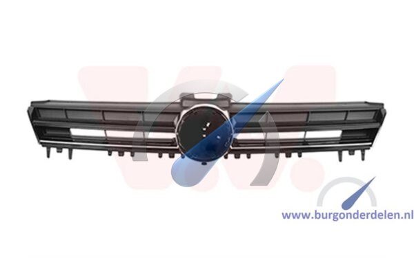 Highline grille trim with chrome ring suitable for Golf 7 2012-2017