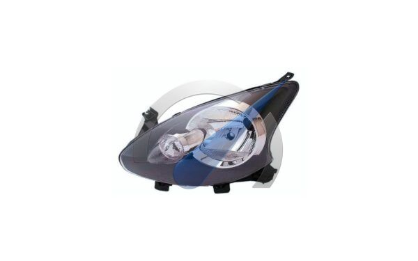 Aygo Headlight left H4 without levelling motor