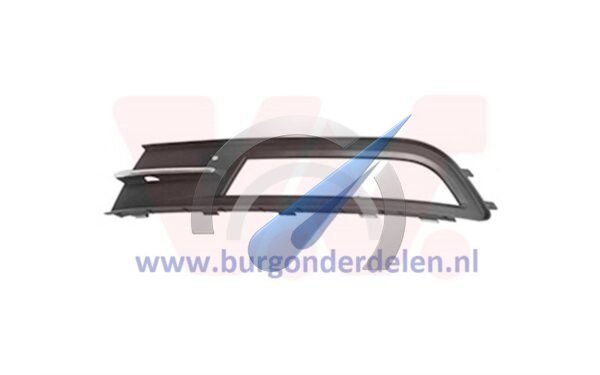 Left open fog light grille high + comfortline with chrome trim suitable for Passat