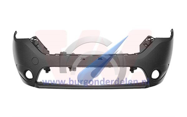 Dokker Front bumper primer with holes for fog lights