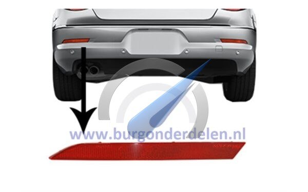 Linker Reflektor passend für Passat