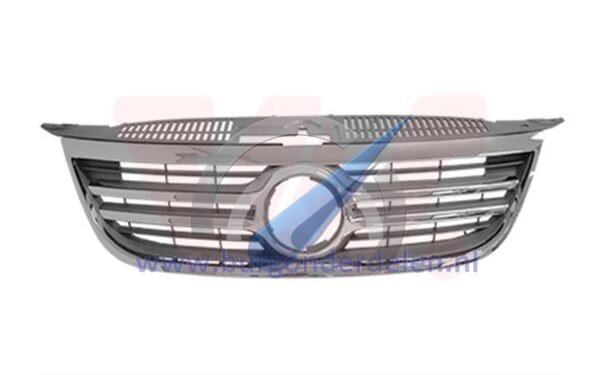 Grille trim with central chrome strip suitable for Tiguan