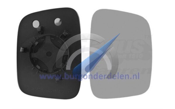 Caddy T5 mirror glass right suitable for Caddy T5