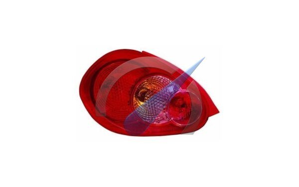 Aygo until 1/2009 Left taillight without electrical part