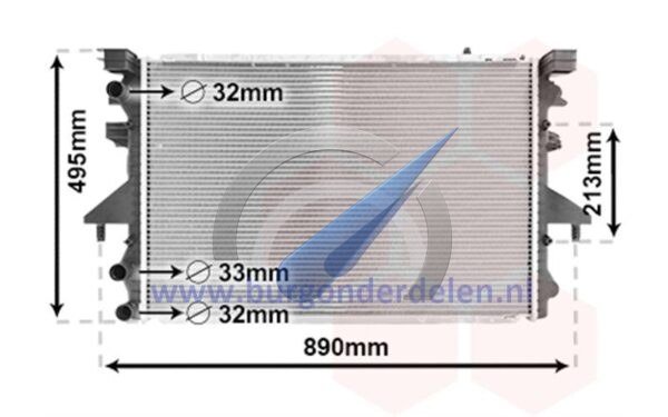 T5 Kühler 2.0 / 1.9 TDI