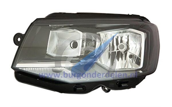 T6 Headlight left H4 with electric motor