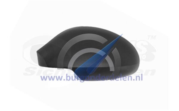 Ibiza door mirror cover left black