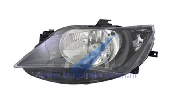 Ibiza until 7/2015 Headlight left H4 with electric motor