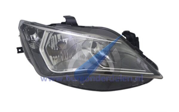 Ibiza until 7/2015 Double headlight right H7 + H7 chrome for electric adjustment