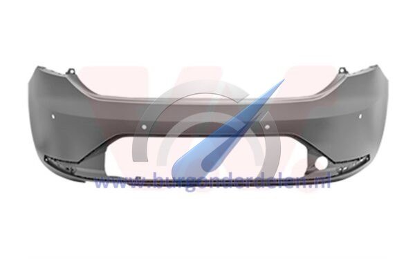 Leon bis 2017 Heckstoßstange in Sport-Grundierung mit PDC
