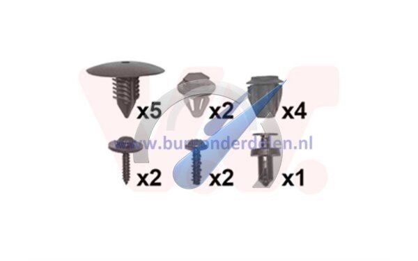 Twingo Front Fender Mounting Kit