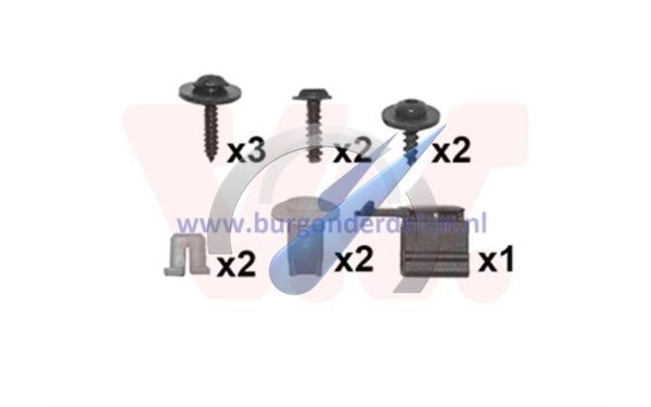 Twingo Montageset achterbumper
